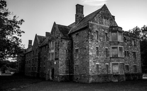 Building castle gray castle