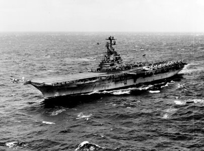 USS Intrepid (CVS-11) underway on 21 April 1963