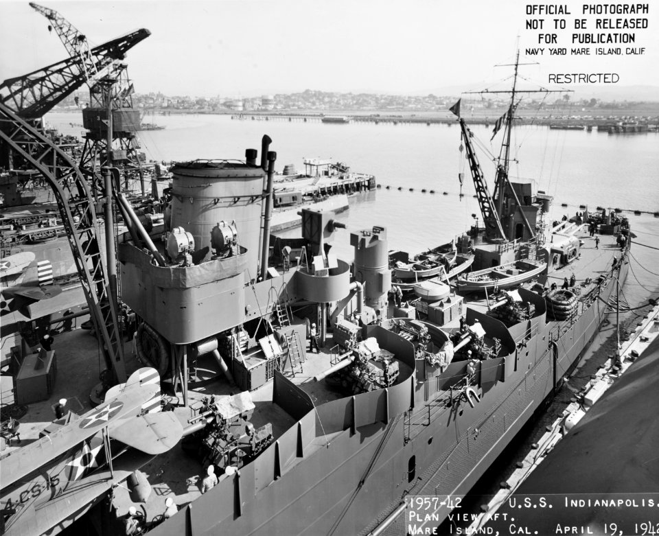 USS Indianapolis (CA-35) - 19-N-29300