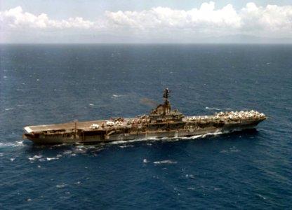 USS Intrepid (CVS-11) underway c1964