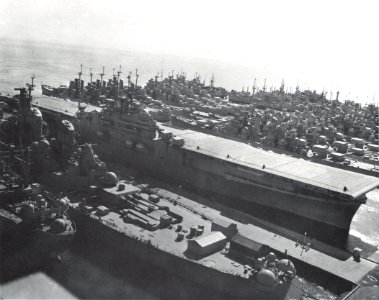 USS Intrepid (CV-11) mothballed c1950