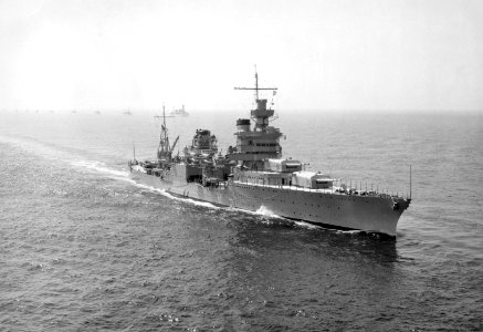 USS Indianapolis (CA-35) underway in 1939