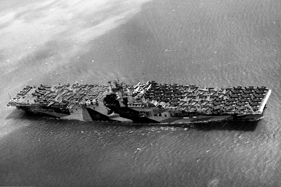 USS Intrepid (CV-11) in June 1944
