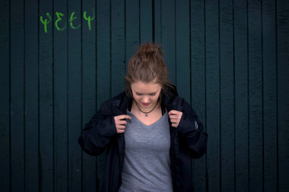Simple shirt jacket