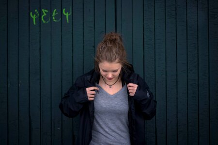 Simple shirt jacket