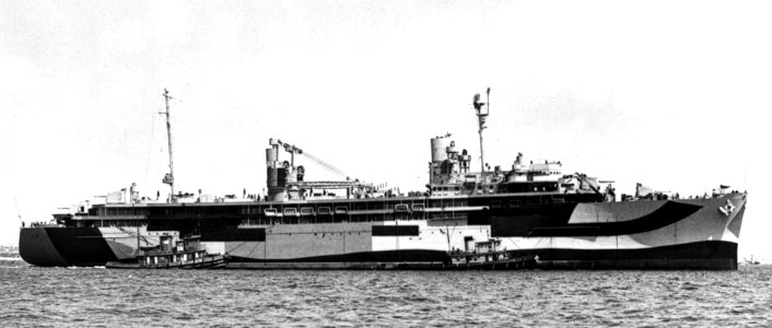 USS Jason (ARH-1) in Puget Sound, Washington (USA), on 10 June 1944 (BS 68021)