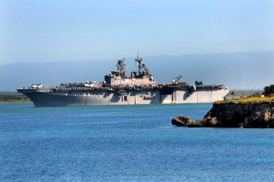 USS Iwo Jima Departs U.S. Naval Station Guantanamo Bay DVIDS308108