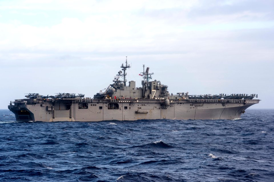 USS Iwo Jima operations 141221-N-XG464-292