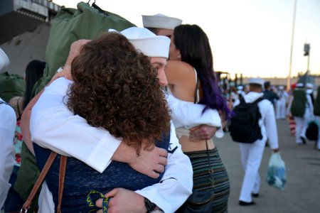 USS John C. Stennis (CVN 74) returns to NBK 160814-N-SP496-007