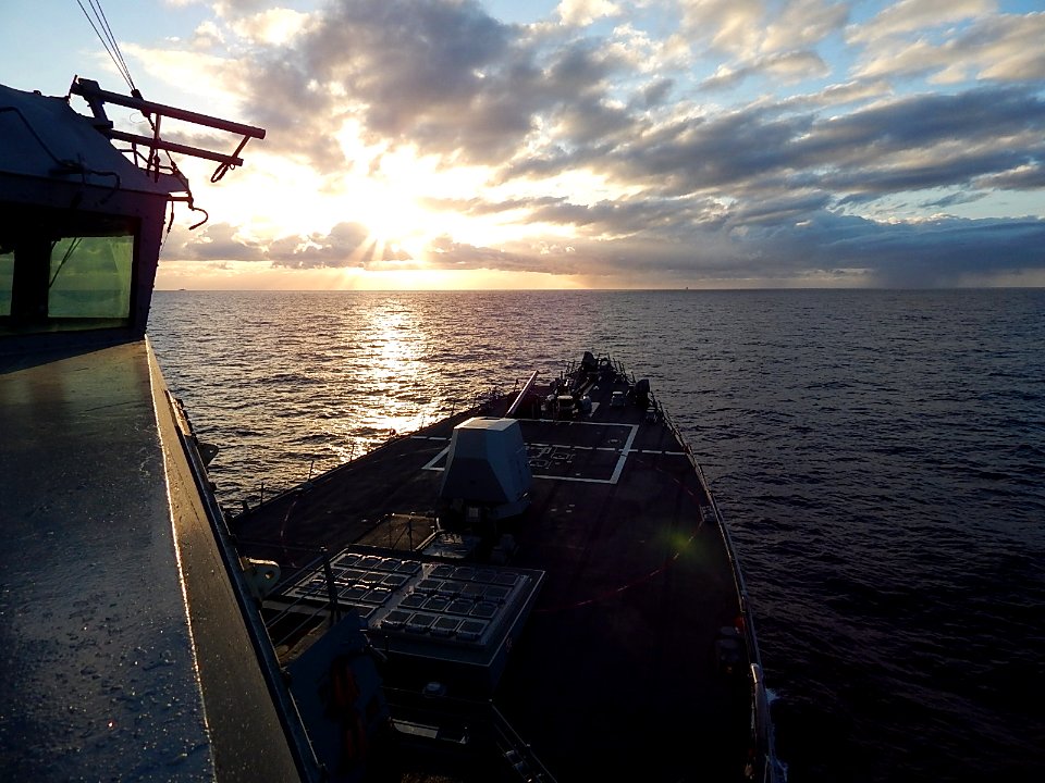 USS James E. Williams transits the Atlantic Ocean. (13267506645)