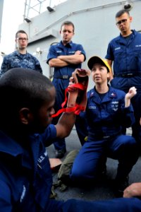 USS Jason Dunham drill 130118-N-XQ375-177