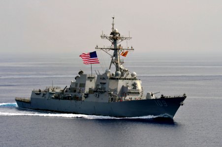 USS Jason Dunham at sea. (8570978165)