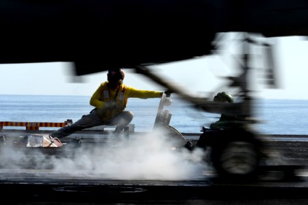 USS John C. Stennis conducts flight operations. (8531827996)