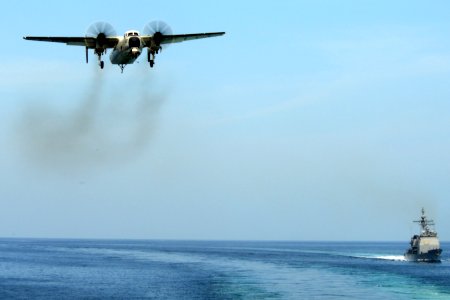 USS John C. Stennis conducts flight operations. (8531843106)