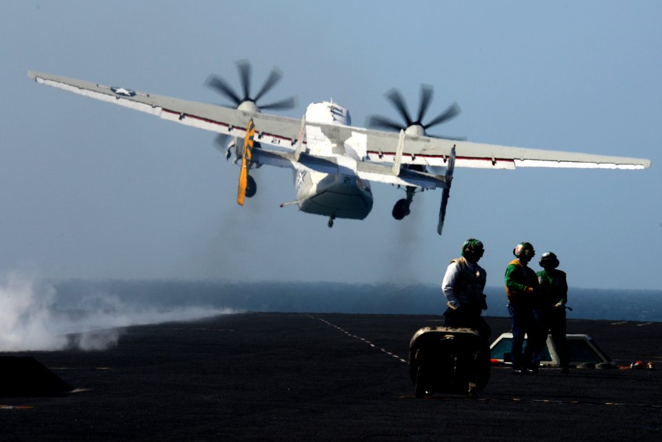 USS John C. Stennis conducts flight operations. (8548985490)