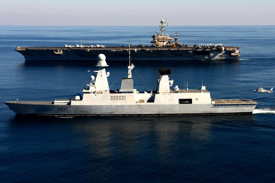 USS John C. Stennis conducts multinational operations. (8468619962)