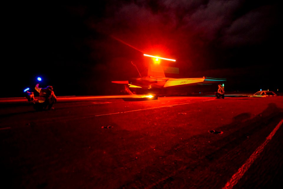 USS John C. Stennis operations 150330-N-TC437-290