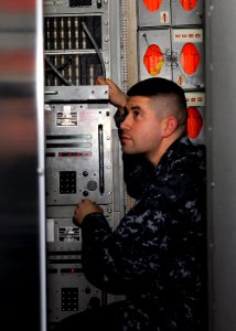 USS John C. Stennis sailors at work 130212-N-YW024-005