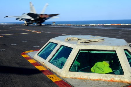 USS John C. Stennis flight operations 121229-N-OY799-239