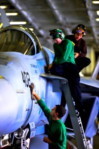 USS John C. Stennis operations 150129-N-TC437-011