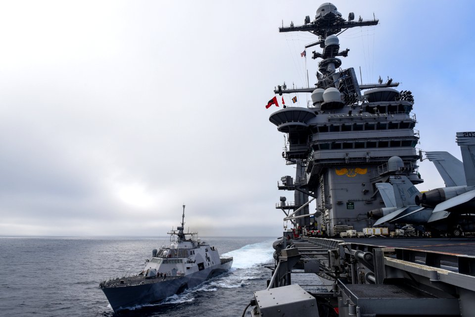 USS John C. Stennis operations 150428-N-GZ947-028