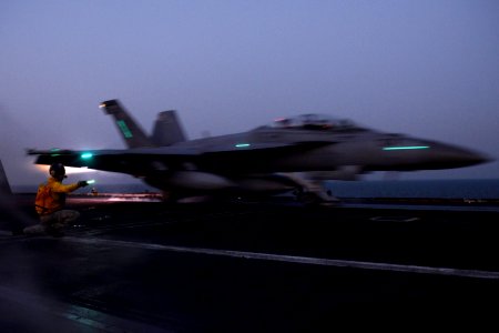 USS John C. Stennis conducts flight operations. (8426256217)