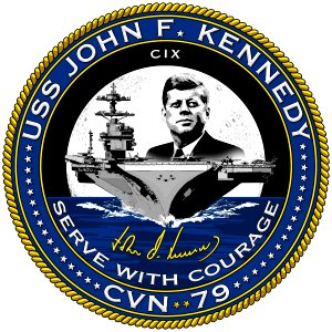 USS John F. Kennedy (CVN-79) crest