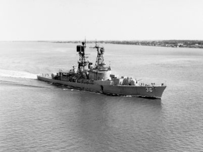 USS John S. McCain (DDG-36) underway in September 1969