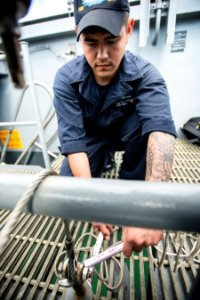 USS John C. Stennis operations 150715-N-IK337-107