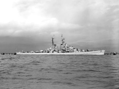 USS Juneau (CL-119) in 1952