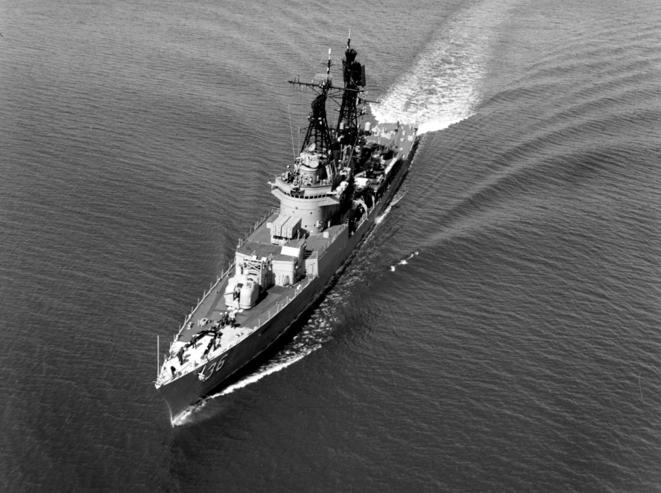 USS John S. McCain (DDG-36) underway on 30 September 1969