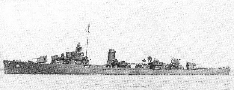 USS Jouett (DD-396) in August 1945