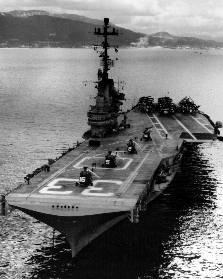 USS Kearsarge (CVS-33) at Kobe 1959