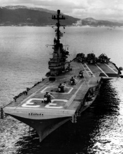 USS Kearsarge (CVS-33) at Kobe 1959