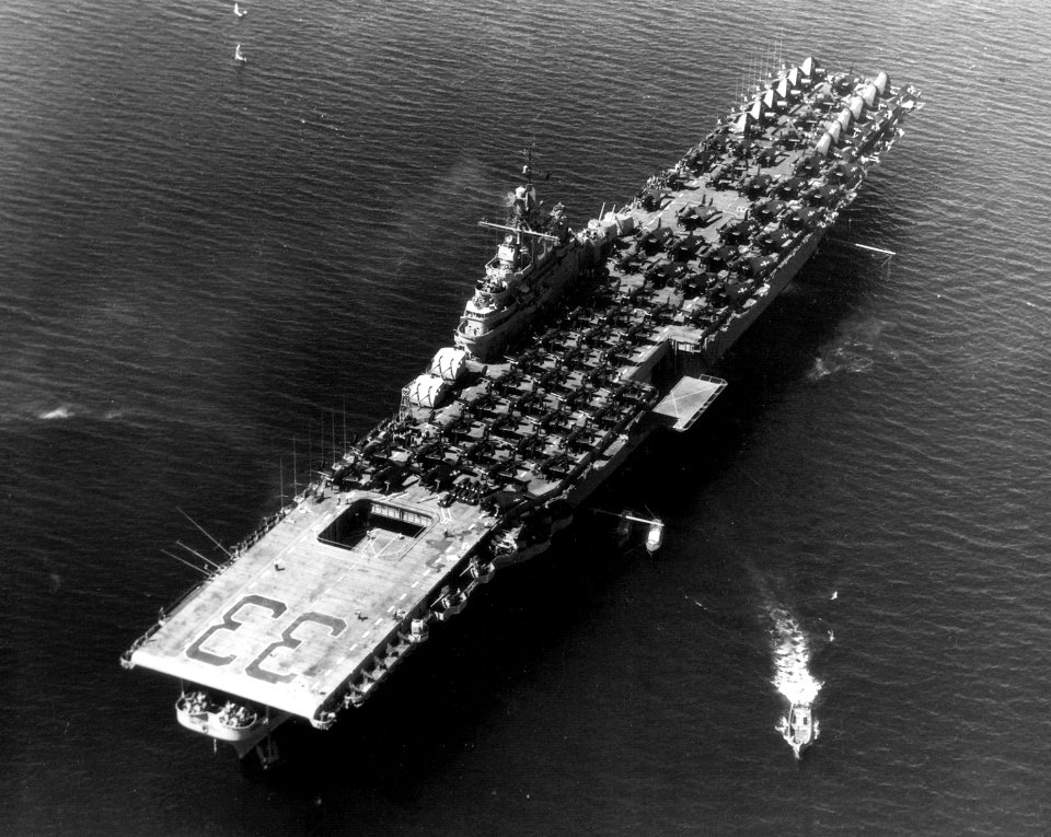USS Kearsarge (CV-33) at Argostoli (Greece) 1948