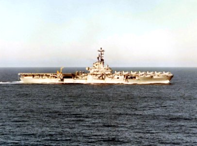 USS Kearsarge (CVS-33) underway on 12 March 1968 (NNAM.1996.488.198.017)