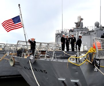 USS Klakring decommissioned 130322-N-WA189-070