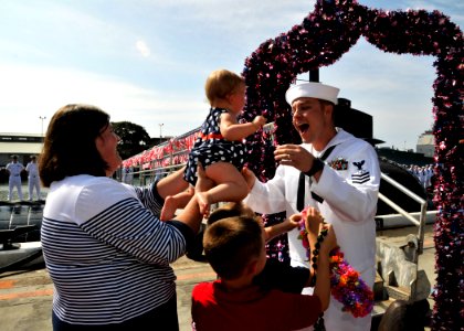 USS La Jolla returns home. (8425011752)