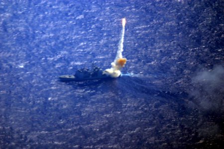 USS Lake Erie (CG-70) aerial