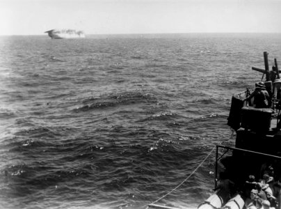 USS Langley (AV-3) sinking 1942