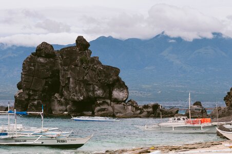 Formation boat sea
