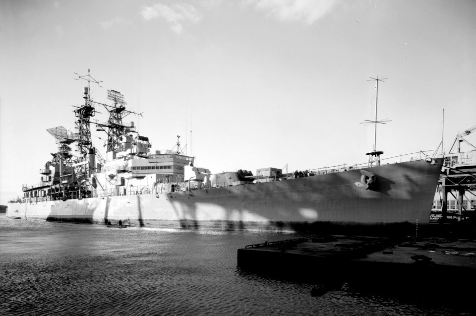 USS Little Rock (CLG-4) in December 1959