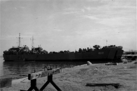 USS LST-27 England June 1944
