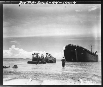 USS LST-467 Morotai Netherlands East Indies 15 September 1944