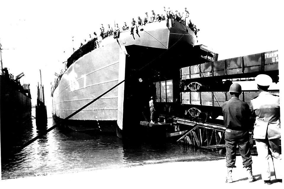 USS LST-7 Cherbourg France