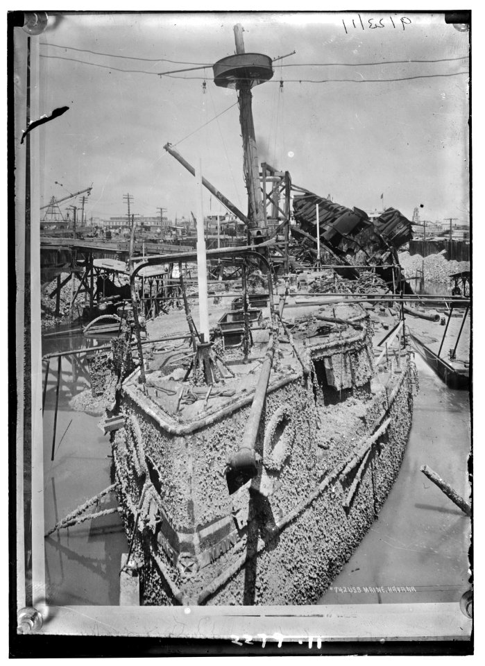 USS Maine, Havana LCCN2014689652