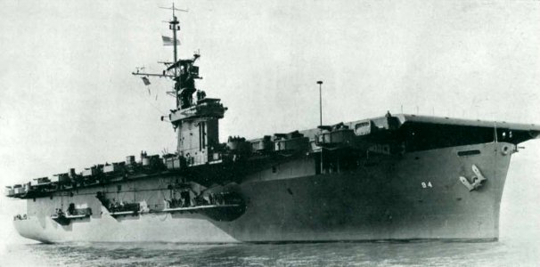 USS Lunga Point (CVE-94), in May 1944