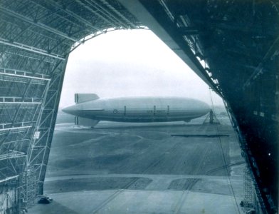 USS Macon from Hangar 1