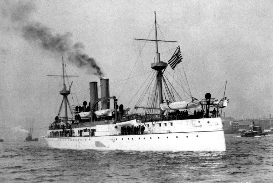 USS Maine (ACR-1) stern view (25884322900)
