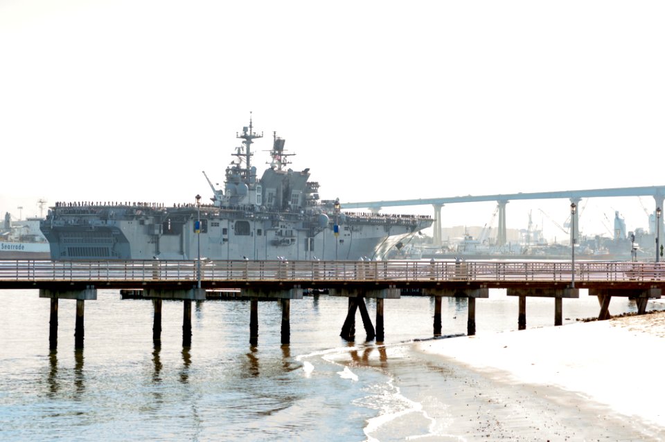 USS Makin Island homecoming 150225-N-DH124-048